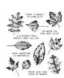 Stampers Anonymous Stamp Set - Nature's Wonder, CMS343 by: Tim Holtz