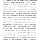 Stampers Anonymous Stamp Set - Tiny Text Christmas, CMS424 Designed by: Tim Holtz