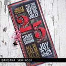 Stampers Anonymous Stamp Set - Bold Tidings Mini, CMS440 by: Tim Holtz