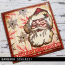 Stampers Anonymous Stamp Set - Jolly Santa, CMS442 by: Tim Holtz