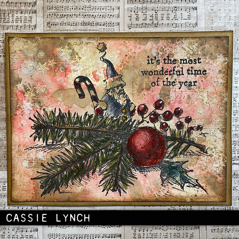 Stampers Anonymous Stamp Set - Cozy Christmas, CMS444 by: Tim Holtz