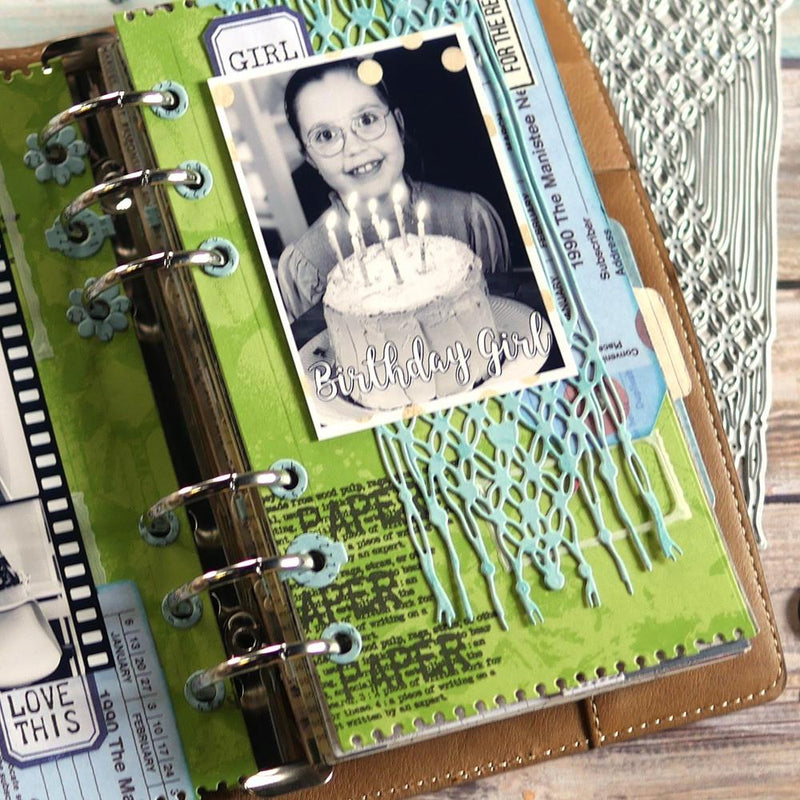 Elizabeth Craft Designs Stamp Set - Paper Love, CS214
