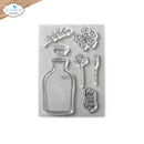 Elizabeth Craft Designs - Florals n' Fabrick Collection - Love Makes a House Home, CS264