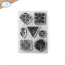 Elizabeth Craft Designs Stamp Set - Florals n' Fabrick Collection - Let's Decorate, CS266