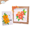 Elizabeth Craft Designs Stamp Set - Florals Vol. 4 Collection - Smell the Flowers, CS268