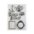Elizabeth Craft Designs Clear Stamp & Die Sets - Cream & Sugar, CS282/2000