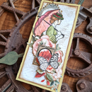 Elizabeth Craft Designs Clear Stamp & Die Sets - Cream & Sugar, CS282/2000