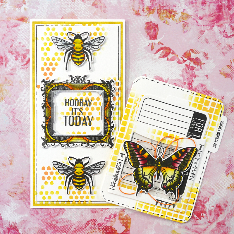 Elizabeth Craft Designs Postage Stamps Die Set