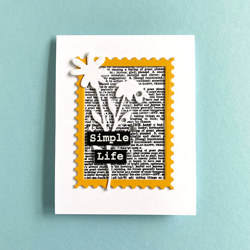 Elizabeth Craft Designs Clear Stamp Set - Happy, CS299