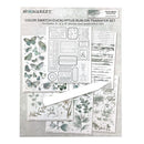 49 & Market Rub-On Transfer Set - Color Swatch: Eucalyptus, CSE39869