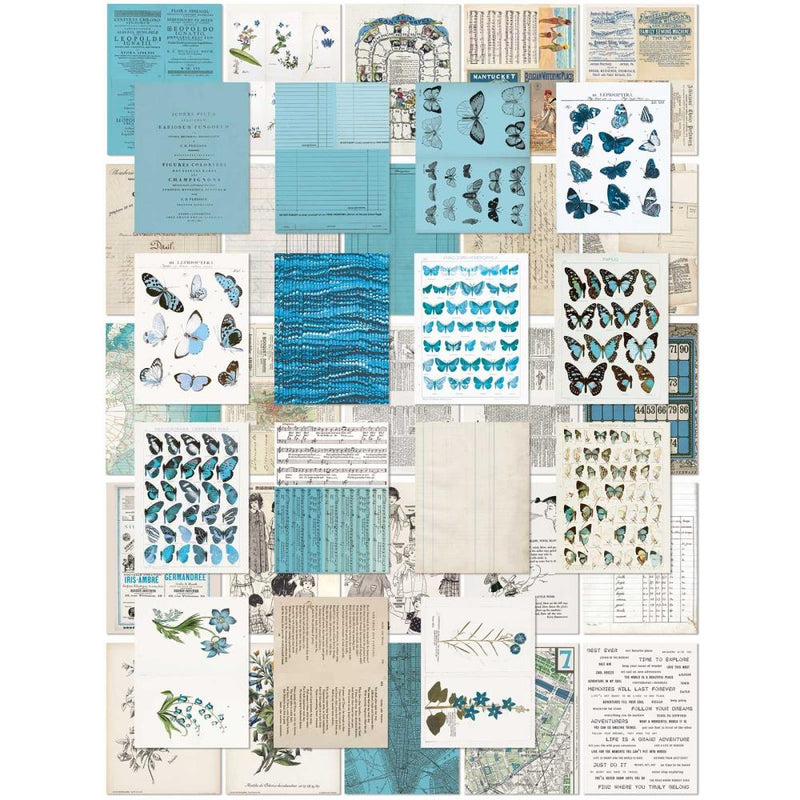 49 & Market 6x8 Collage Sheets - Color Swatch: Ocean, CSO41312