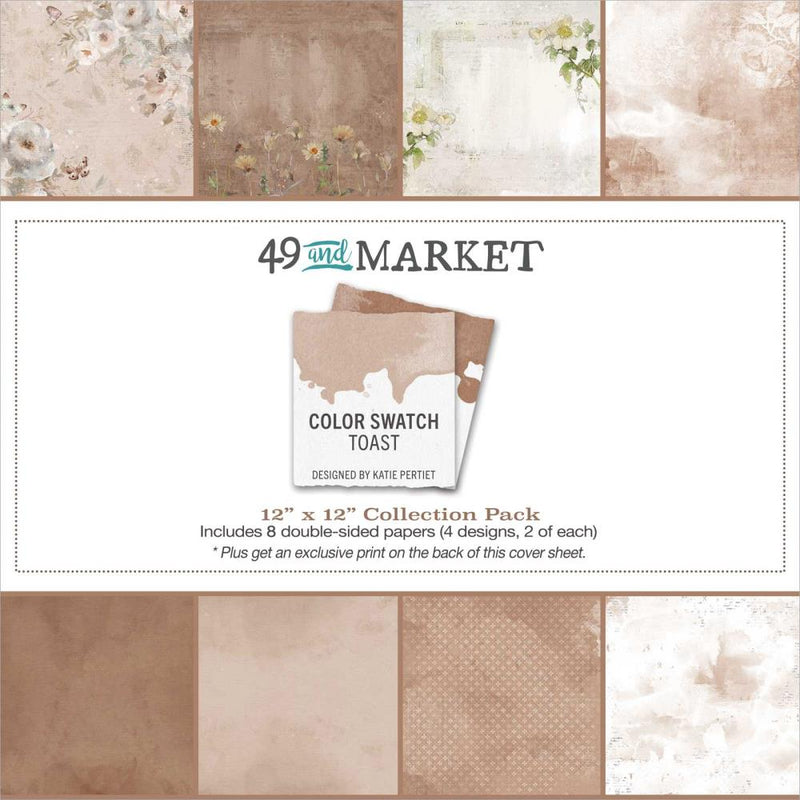49 & Market 12x12 Collection Pack - Color Swatch - Toast, CST41107