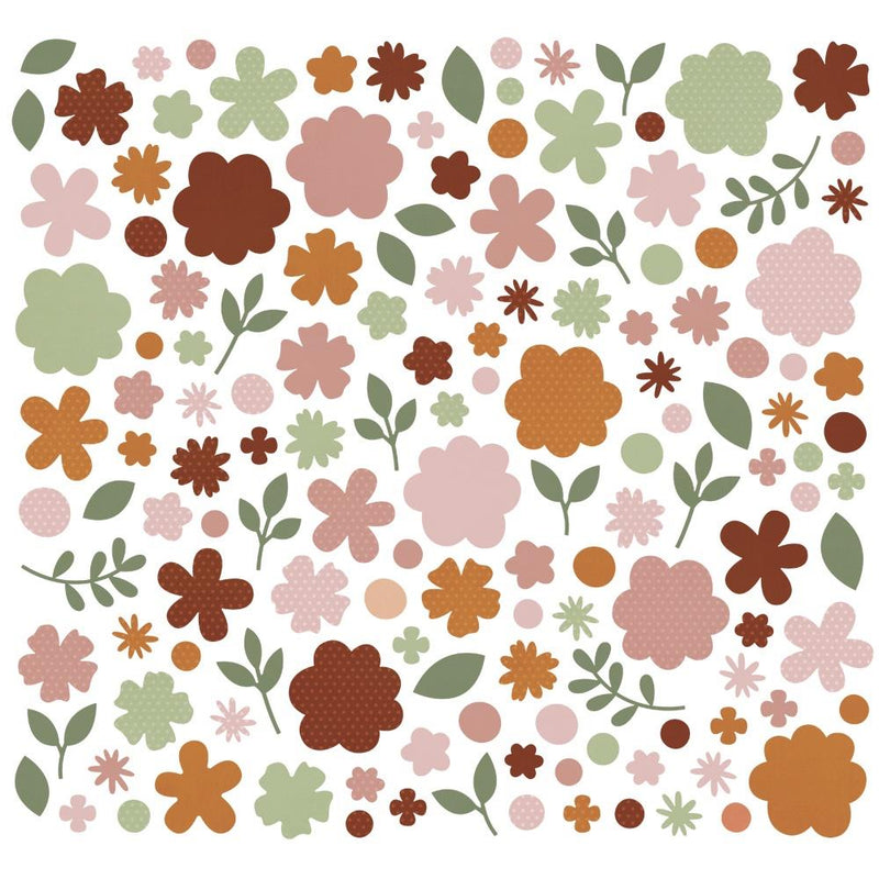Simple Stories Bits & Pieces - Flower Bits - ColorVIBE Boho, CV13481