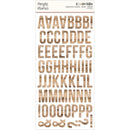 Simple Stories Foam Stickers - ColorVIBE - Woods Hickory, CVS13490