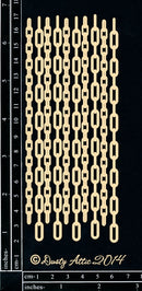Dusty Attic Chipboard 3x6 - Mini Chains, DA0405