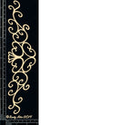 Dusty Attic Chipboard 3x11 - Scroll Border