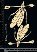 Dusty Attic Chipboard 5x7 - Indian Arrow