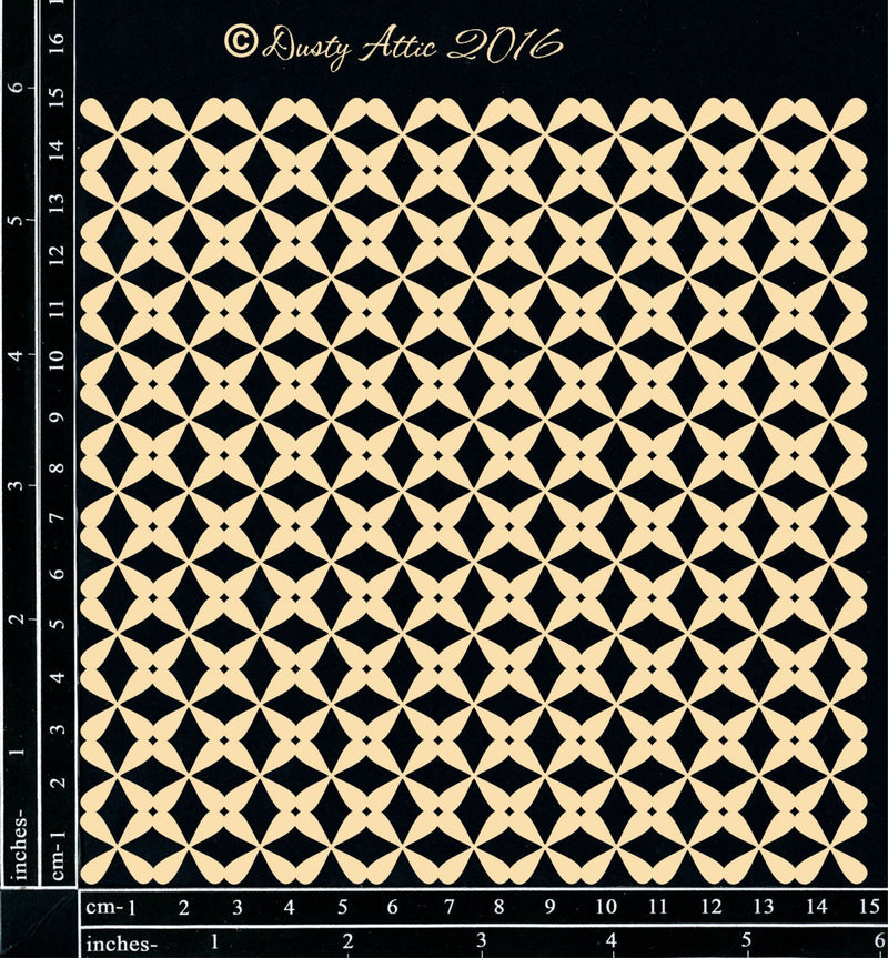 Dusty Attic Chipboard 6x6 - Mosaic Panel, DA1583