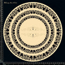 Dusty Attic Chipboard 12x12 - Ornate Circle Frames Large, DA1615