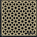 Dusty Attic Chipboard 12x12 - Moroccan Mosaic Large, DA1753