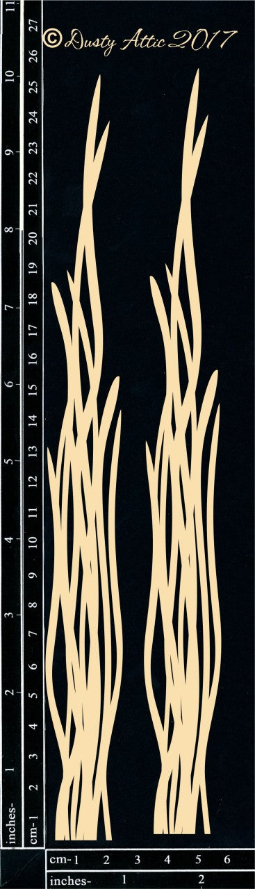 Dusty Attic Chipboard 3x11 - Seagrass