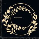 Dusty Attic Chipboard 12x12 - Floral Frame Set