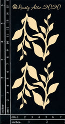 Dusty Attic Chipboard 3x6 - Tea Leaves Small, DA2599