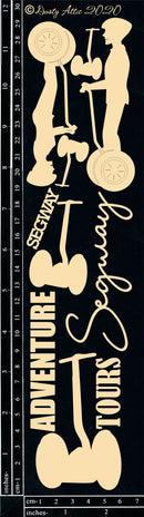 Dusty Attic Chipboard 3x12 - Segway, DA2704