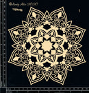 Dusty Attic Chipboard 8x8 - Mandala