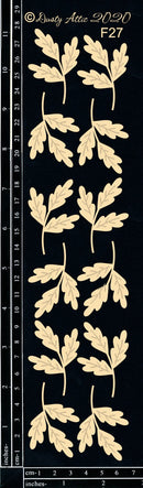 Dusty Attic Chipboard 3x11 - Foliage