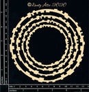 Dusty Attic Chipboard 6x6 - Techno Circles Small, DA2858
