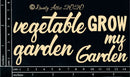 Dusty Attic Chipboard 3x6 - Vege Garden, DA2900