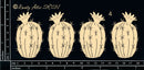 Dusty Attic Chipboard 3x8 - Cactus