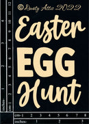Dusty Attic Chipboard 3x4 - Easter Egg Hunt, DA3288