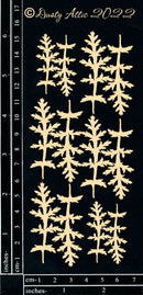 Dusty Attic Chipboard 3x6 - Mini Foliage