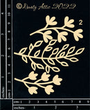 Dusty Attic Chipboard 3x4 - Botanic Mix