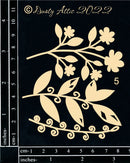 Dusty Attic Chipboard 3x4 - Botanic Mix