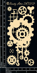 Dusty Attic Chipboard 3x6- Industrial Cluster