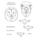 Stampers Anonymous Stamps - In The Wild, DMC002 by: Danielle Mack WAS $21.95