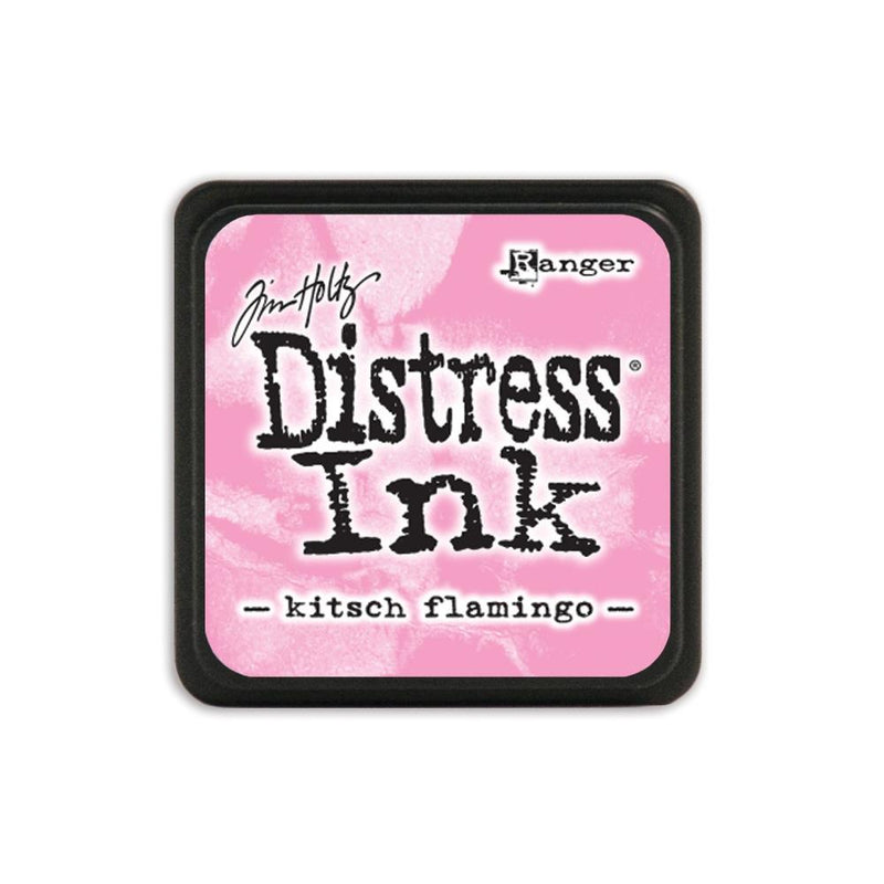 Tim Holtz Ranger Distress Mini Ink Pad- Kitsch Flamingo, TDP77244
