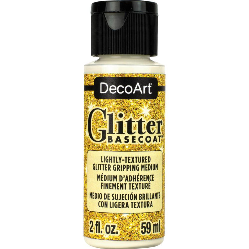 DecoArt Lightly Textured - Glitter Basecoat 2oz, DS1463