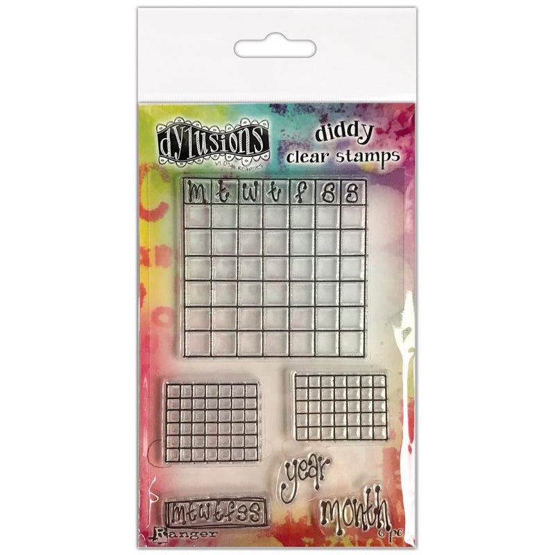 Dyan Reaveley's Dylusions Diddy Stamp Set - Check It Out, DYB80008