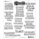 Dyan Reaveley's Dylusions Stamp Set 8.5"X7"  - Full Blown Circus, DYR76780