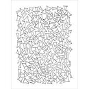 Dyan Reaveley's Dylusions Stencil, Large 9" x 12" - Arrows DYSL44260