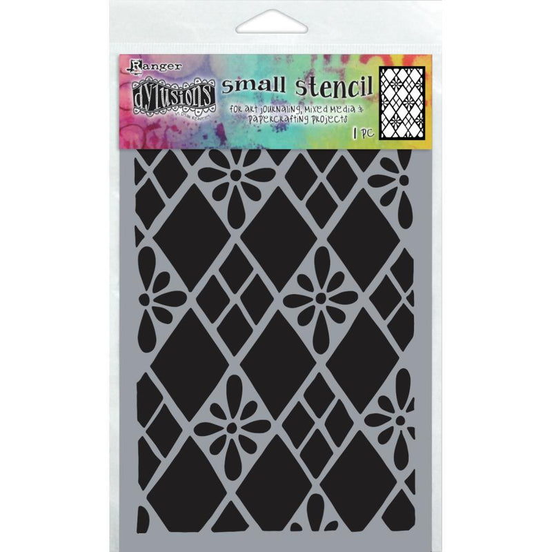 Dyan Reaveley's Dylusions Stencil, Small 5" x 8"  - Diamonds Are Forever, DYS75295