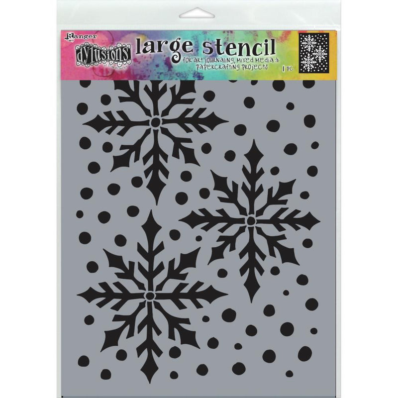 Dyan Reaveley's Dylusions Stencil, Large 9x12 - Ice Queen, DYSL78029