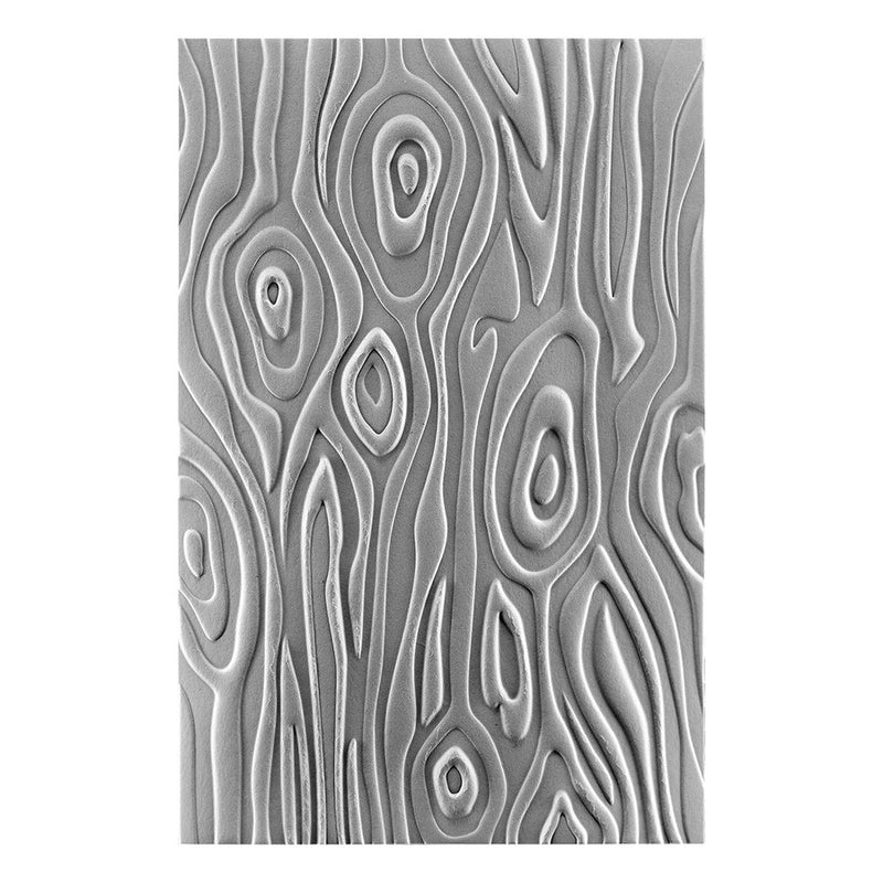 Spellbinders 3D Embossing Folder - Knock on Wood, E3D-028