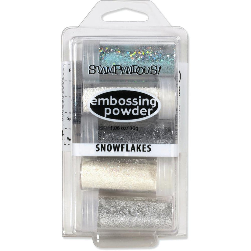 Stampendous - Embossing Powder - Snowflakes, EK32
