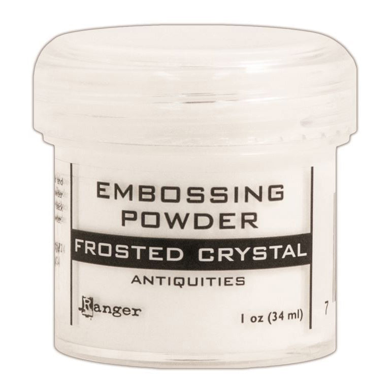 Ranger - Embossing Powder 1oz - Frosted Crystal, EPJ37576 - Tim Holtz Distress