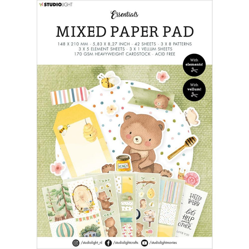 Studio Light - Mixed Paper Pad -Nr 11, ESMPP11